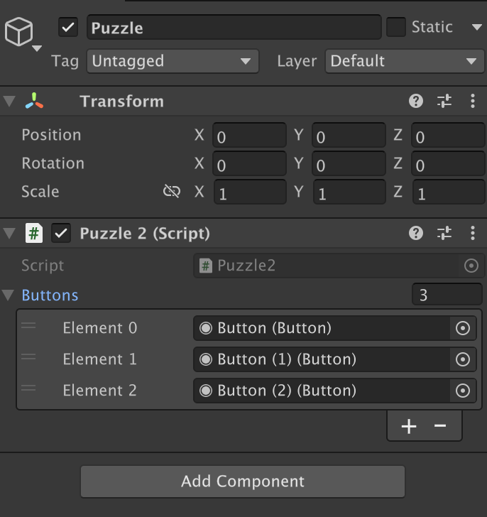 Puzzle2の割り当て