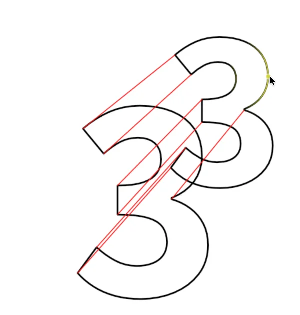 ノードへのスナップの様子4
