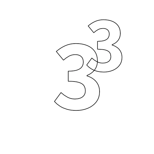 立体文字3a