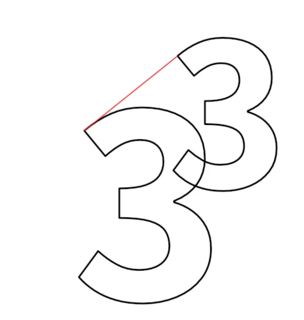 ノードへのスナップの様子3a